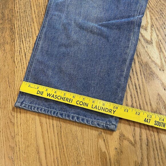 Unk Embroidered Basketball Patch Jeans NBA Team Logos Size 40 x 33 NWT Vtg Y2K - Picture 4 of 16